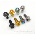 Hot Sale Titanium Alloy Flange Bolt For Motorcycle